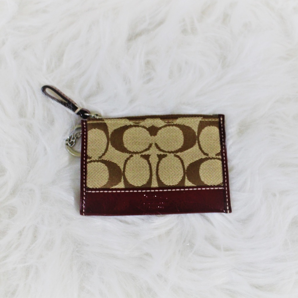 Coach Logo Coin purse